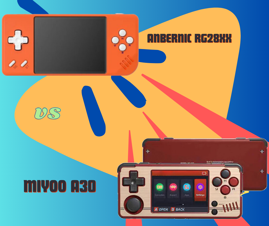 Miyoo A30とRG28XXのセット Which Gameboy Micro on Steroids is Better ? | Miyoo A30 Vs