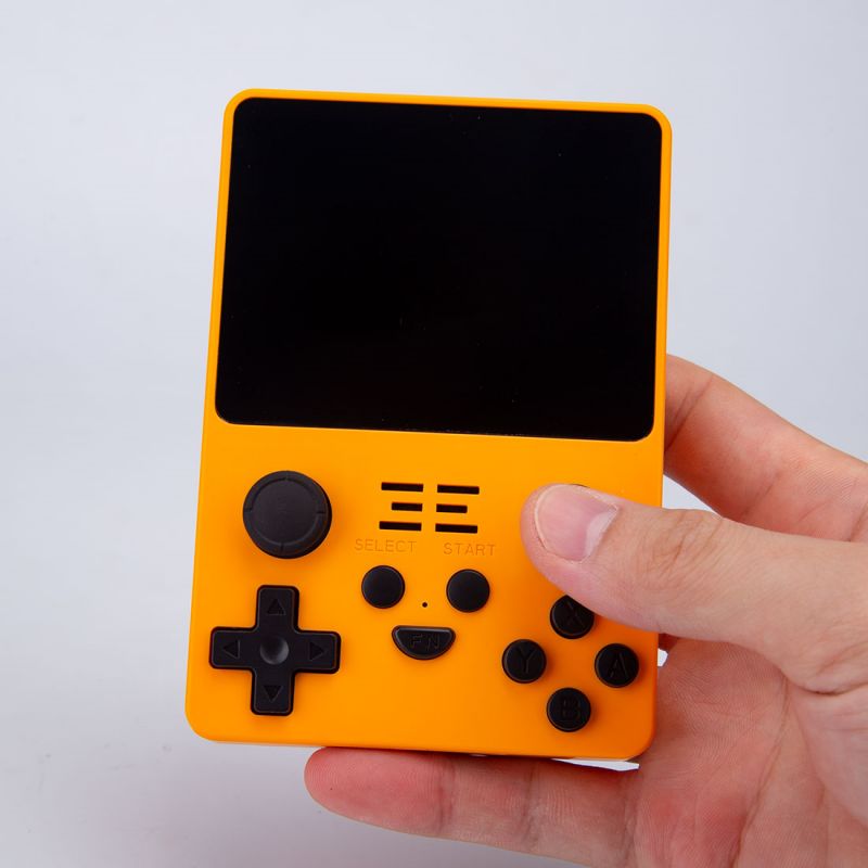 RGB20S Handheld Retro Game Console Pow Kitty Handheld Arcade Game met ingebouwde 16 64G kaart & 15.000 games (zwart RGB20S Handheld Retro Game Console Pow Kitty Handheld Arcade Game met ingebouwde 16 64G kaart & 15.000 games (zwart
