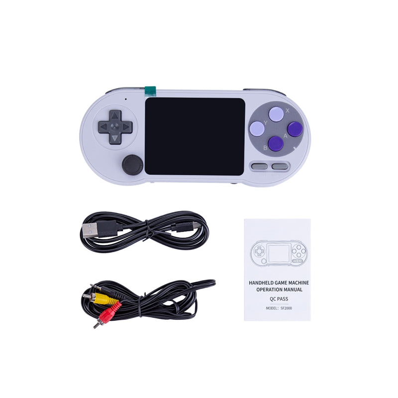 Data Frog SF2000 Handheld Game Console 6 000 Games 3 Inch