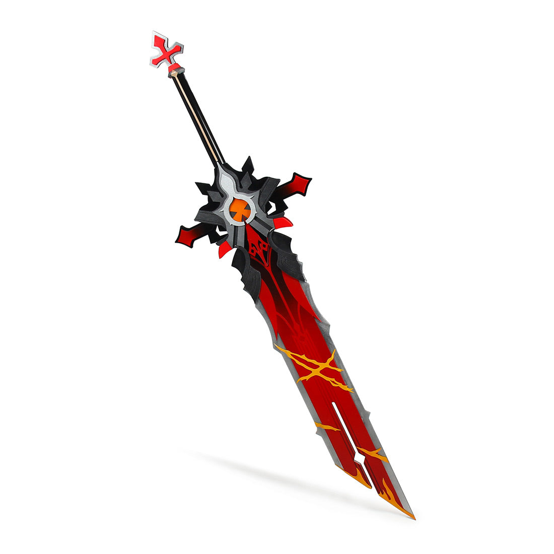 Genshin Impact Wolfs Gravestone 5 Star Claymore Diluc Razor Beidou Weapon Detachable Cosplay Prop 145cm